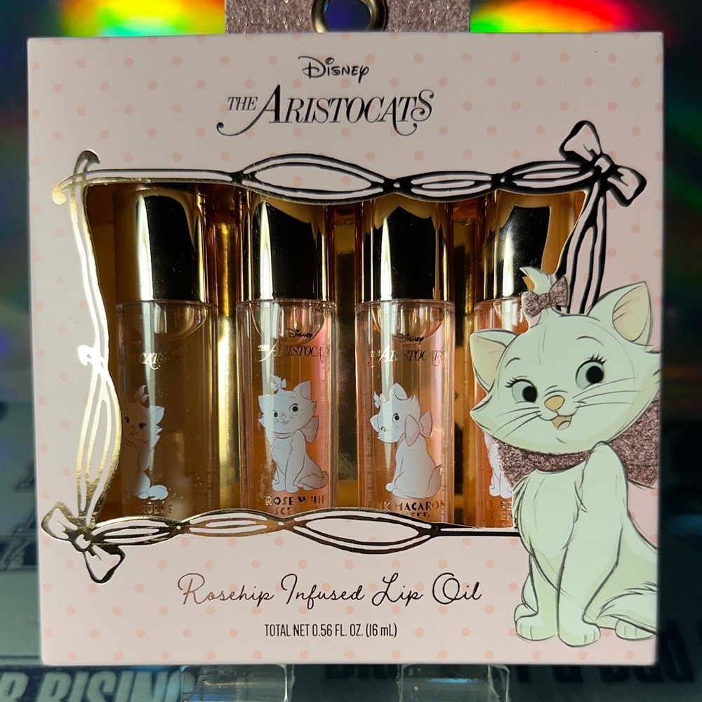 ⚡️Disney Aristocats Gold and Pink Lip Oil Collection